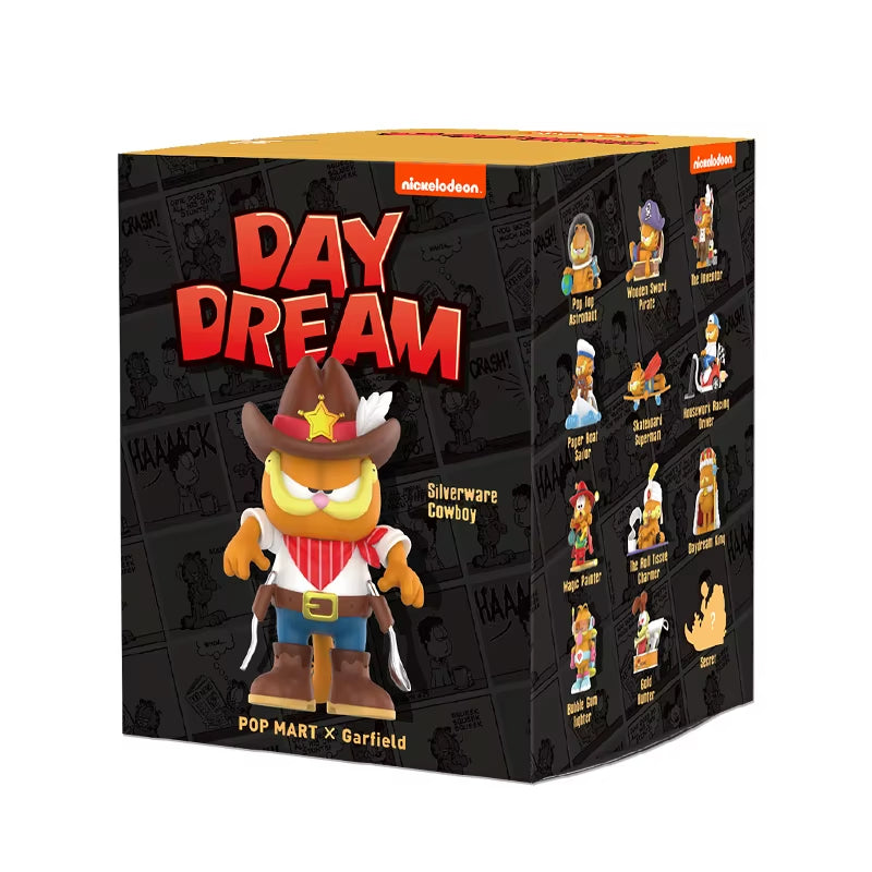 Garfield Day Dream Series Mystery Box Collectible Cute Action Figures Birthday Gift Kid Toy