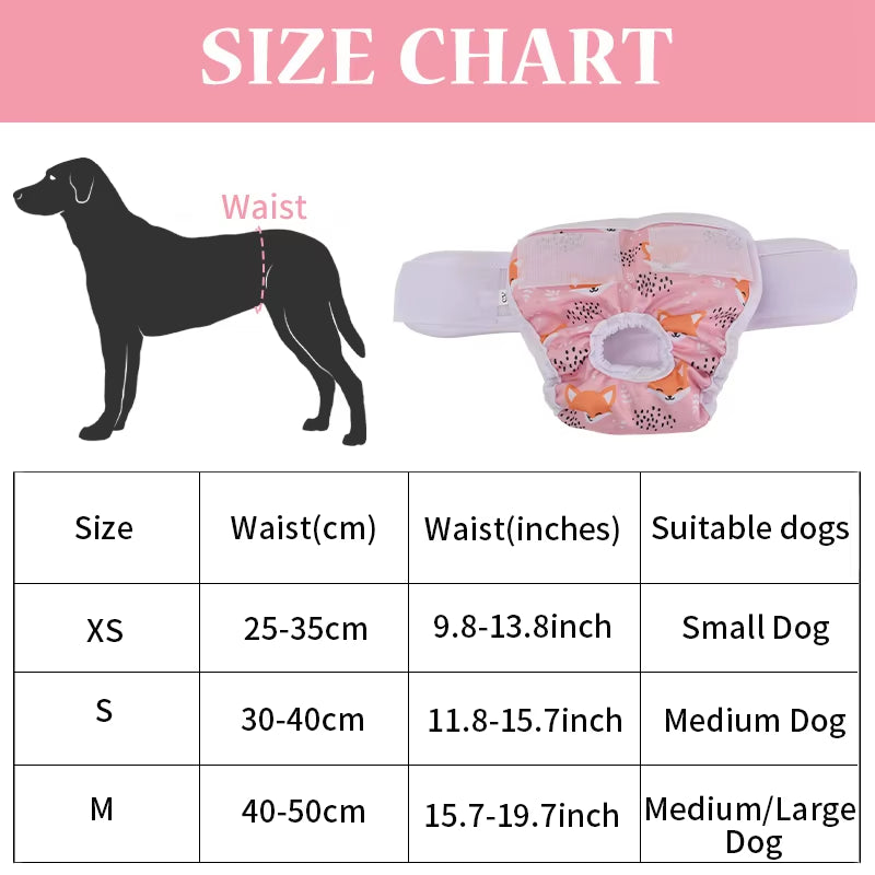 Pets Pants Female Dog Physiological Pants Elastic Waist Dog Underwear Cute Sanitary Panties Dog Clothes Ropa De Perros Mascotas