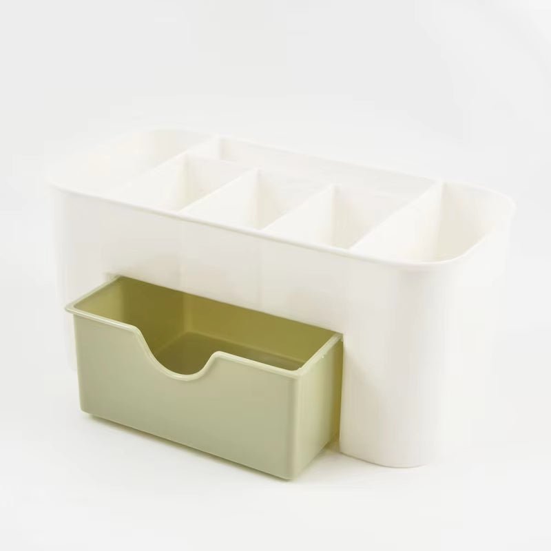 Nail Art Plastic Organizer Container Gel Polish Remover Cleaning Cotton Pad Swab Box Storage Case Accessories Tool Clean Desktop